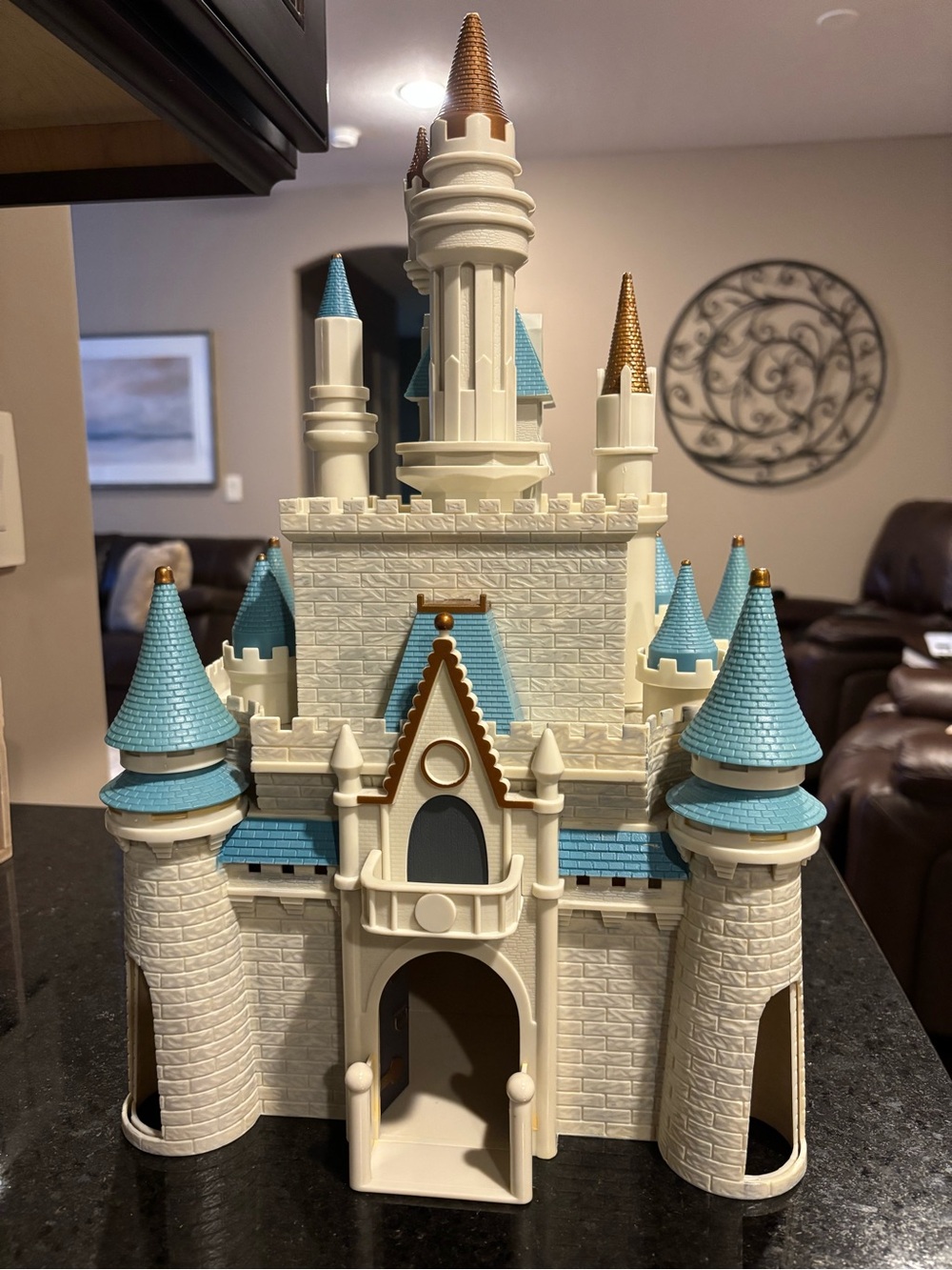 Disney Blue and White Castle Playset